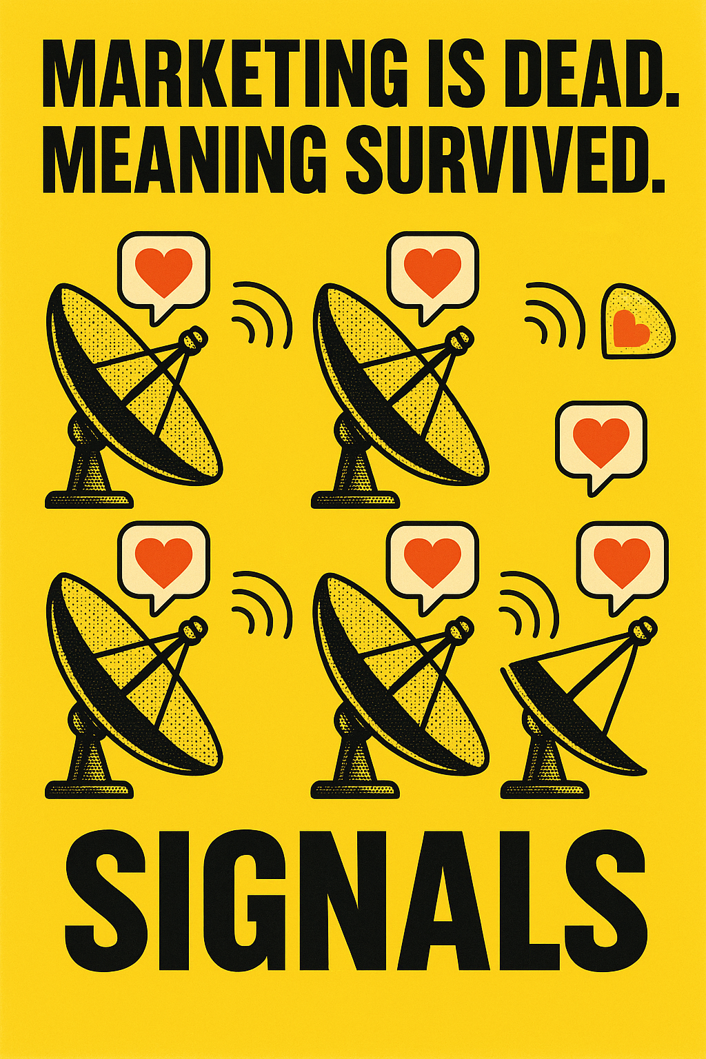 The Signal Is Not the Sale